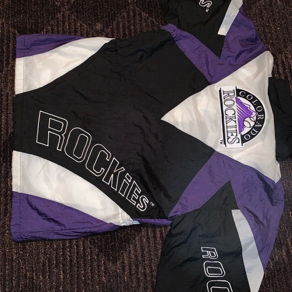 Colorado Rockies vintage windbreaker NWT rare - Picture 4 of 6